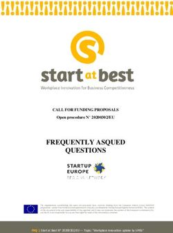 FREQUENTLY ASQUED QUESTIONS - Open procedure N 20200302/EU - Start at Best