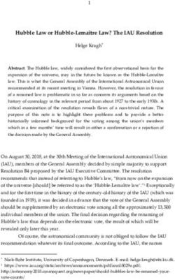 Hubble Law or Hubble-Lema&icirc;tre Law? The IAU Resolution - arXiv