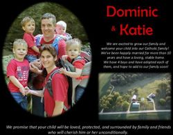 We promise that your child will be loved, protected, and surrounded by family and friends who will cherish him or her unconditionally - CHOSEN ...