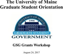 GSG Grants Workshop August 24, 2017