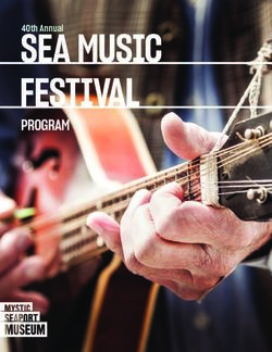 SEA MUSIC FESTIVAL PROGRAM - Mystic Seaport