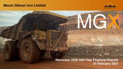 MGX Mount Gibson Iron Limited