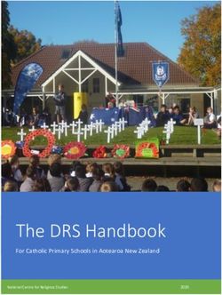 The DRS Handbook For Catholic Primary Schools in Aotearoa New Zealand - Te Kupenga