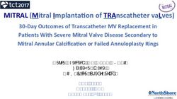 MITRAL (Mitral Implanta1on of TRAnscatheter vaLves)