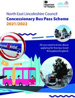 north lincolnshire concessionary travel scheme