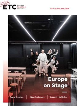 Europe on Stage Young Creation - European Theatre Convention