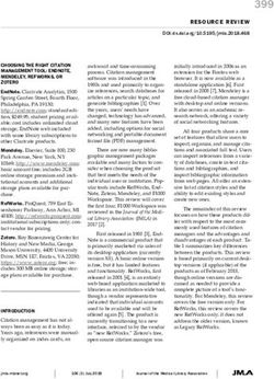 399 Journal of the Medical Library Association