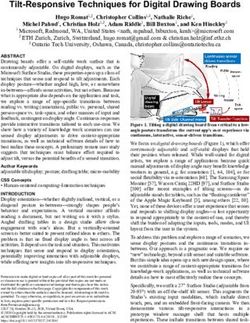 Tilt-Responsive Techniques for Digital Drawing Boards - Microsoft
