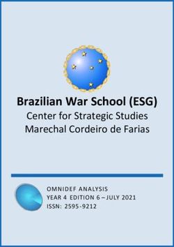 Brazilian War School (ESG) - Center for Strategic Studies Marechal Cordeiro de Farias - Escola ...