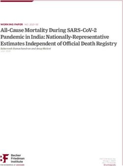 ALL-CAUSE MORTALITY DURING SARS-COV-2 PANDEMIC IN INDIA: NATIONALLY-REPRESENTATIVE ESTIMATES INDEPENDENT OF OFFICIAL DEATH REGISTRY - SABAREESH ...