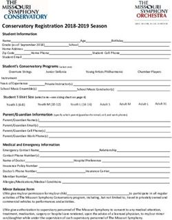 Conservatory Registration 2018-2019 Season - Amazon S3