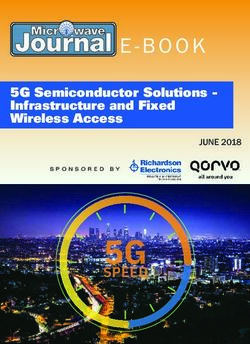 5G Semiconductor Solutions - Infrastructure and Fixed Wireless Access - JUNE 2018 - Qorvo