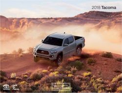 2018 Tacoma - Dealer E Process