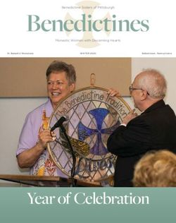 Benedictines - Year of Celebration - Monastic Women with Discerning Hearts
