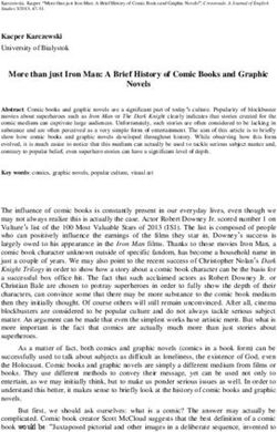 More than just Iron Man: A Brief History of Comic Books and Graphic Novels