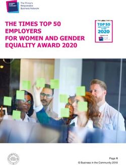 THE TIMES TOP 50 EMPLOYERS FOR WOMEN AND GENDER EQUALITY AWARD 2020