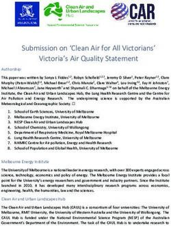 Submission on 'Clean Air for All Victorians' Victoria's Air Quality Statement