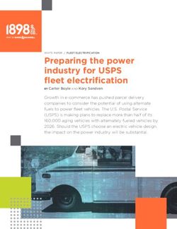 Preparing the power industry for USPS fleet electrification