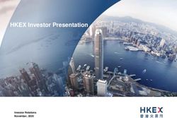HKEX Investor Presentation - HKEX Group
