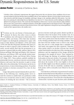 Dynamic Responsiveness in the U.S. Senate