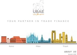 YOUR PARTNER IN TRADE FINANCE - Rome Milan