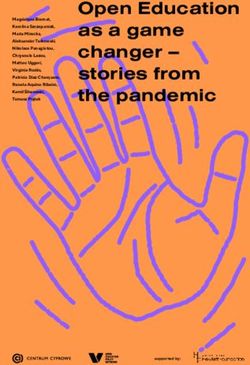 Open Education as a game changer - stories from the pandemic - Centrum Cyfrowe