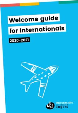 Welcome guide for Internationals 2020-2021 - Universit&eacute; d'Angers