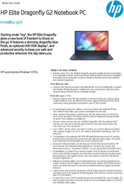 HP Elite Dragonfly G2 Notebook PC - Media Spec Sheet - HP.com