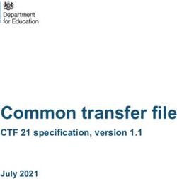 Common transfer file CTF 21 specification, version 1.1 July 2021 - GOV.UK