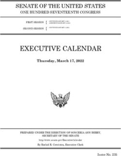 EXECUTIVE CALENDAR SENATE OF THE UNITED STATES - Senate.gov