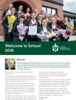 Welcome to School 2018 - Dive in! - Samuel Marsden Collegiate School