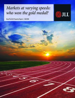 Markets at varying speeds: who won the gold medal? - Asia Pacific Property Digest | Q2 2016 - Rising ...