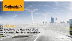 CES 2021 Mobility is the Heartbeat of Life. Connect. For Smarter Mobility - Continental
