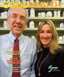 GOODHEALTH - PLANNING ADVANCE CARE - Sansum Clinic