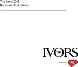 The Ivors 2019 Rules and Guidelines - The Ivors Academy