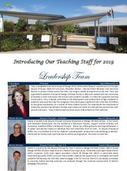Leadership Team Introducing Our Teaching Staff for 2019 - Mango Hill State School
