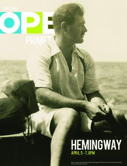 Hemingway - PRIMETIME - OPB