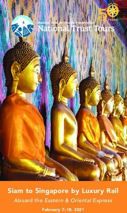 Siam to Singapore by Luxury Rail - Aboard the Eastern & Oriental Express February 7-18, 2021 - National Trust Tours