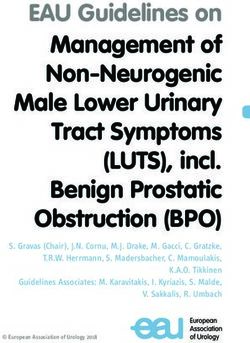 EAU Guidelines on Management of Non-Neurogenic Male Lower Urinary Tract Symptoms (LUTS), incl. Benign Prostatic Obstruction (BPO) - Uroweb
