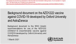 Background document on the AZD1222 vaccine against COVID-19 developed by Oxford University and AstraZeneca