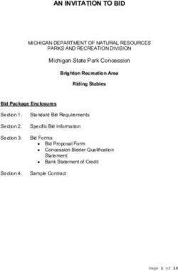 AN INVITATION TO BID - State of ...