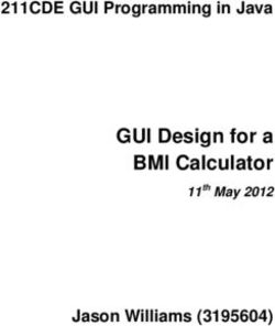 GUI Design for a BMI Calculator - 211CDE GUI Programming in Java ...
