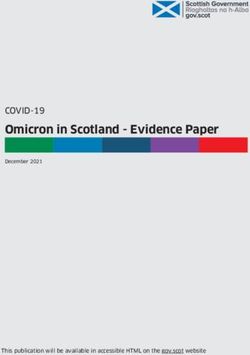 Omicron in Scotland - Evidence Paper - COVID-19 1. Heading - December 2021 - The Orkney News