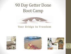 90 Day Getter Done Boot Camp