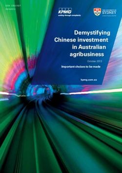 Demystifying Chinese investment in Australian agribusiness - Important choices to be made - KPMG ...