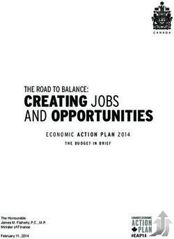 CREATING JOBS AND OPPORTUNITIES - THE ROAD TO BALANCE: ECONOMIC ACTION PLAN 2014 - Canada.ca
