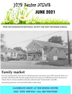 HUB Senior NEWS - Hubbardston, MA