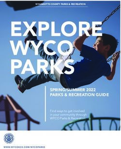 EXPLORE WYCO PARKS SPRING/SUMMER 2022 PARKS & RECREATION GUIDE - WYANDOTTE COUNTY PARKS & RECREATION - Unified ...