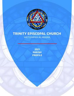 TRINITY EPISCOPAL CHURCH - PARISH PROFILE WETUMPKA ALABAMA