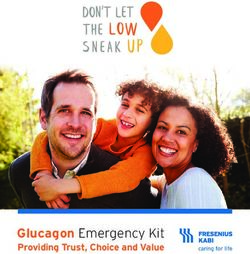 Glucagon Emergency Kit - Providing Trust, Choice and Value
